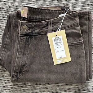 Jack and Jones Dark Brown Flare Jeans